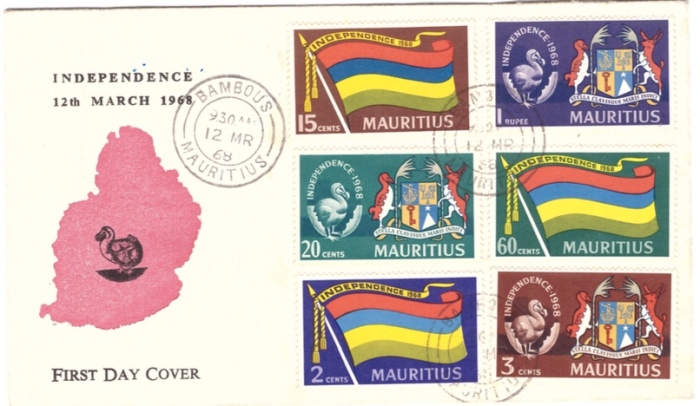 1968 Independence FDC